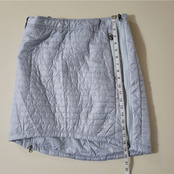 2117 twentyone seventeen of Sweden Women's Pearl Grey Padded Skirt - Picture 8 of 16